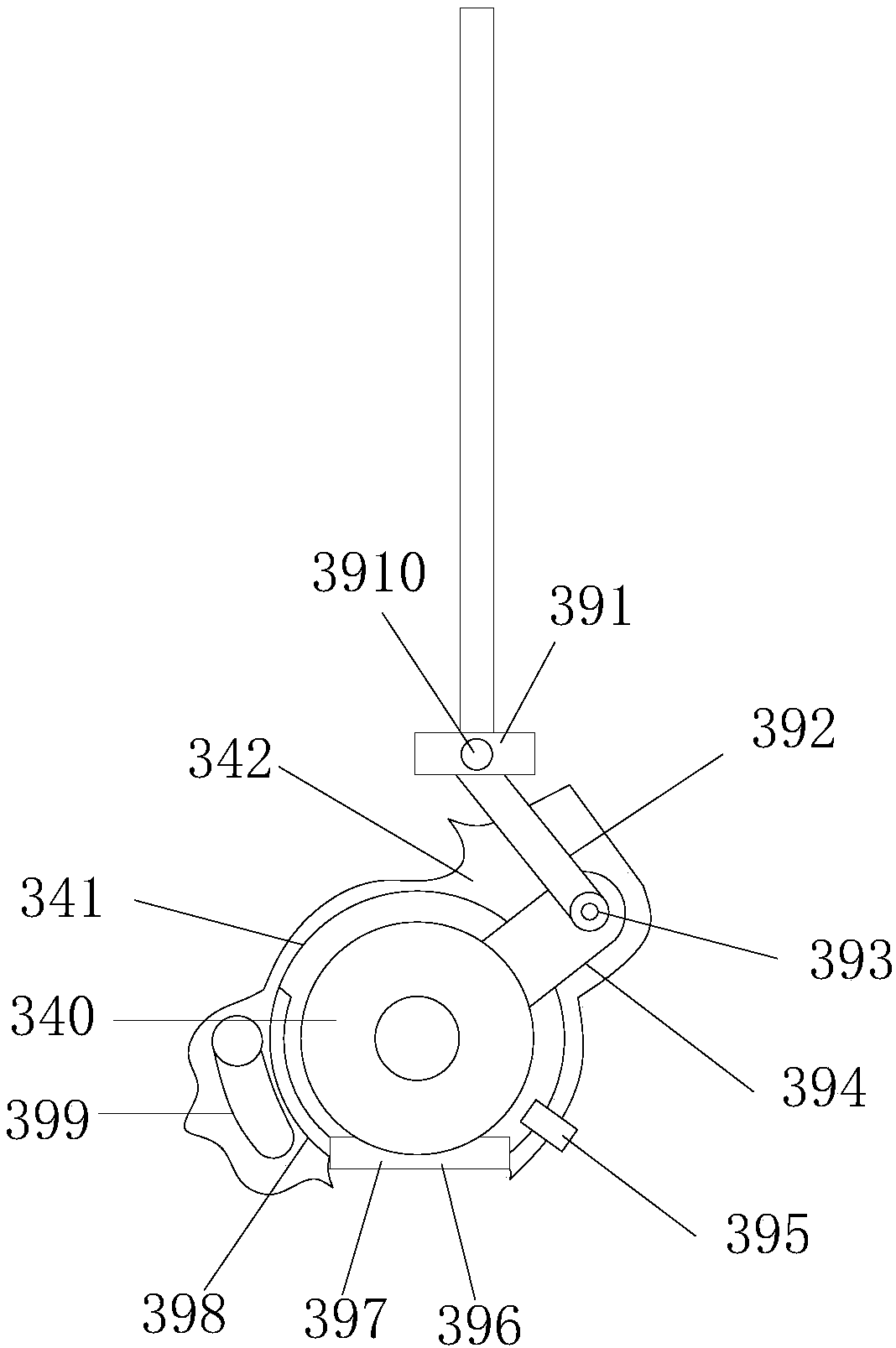 Toy glue bonding fixing device