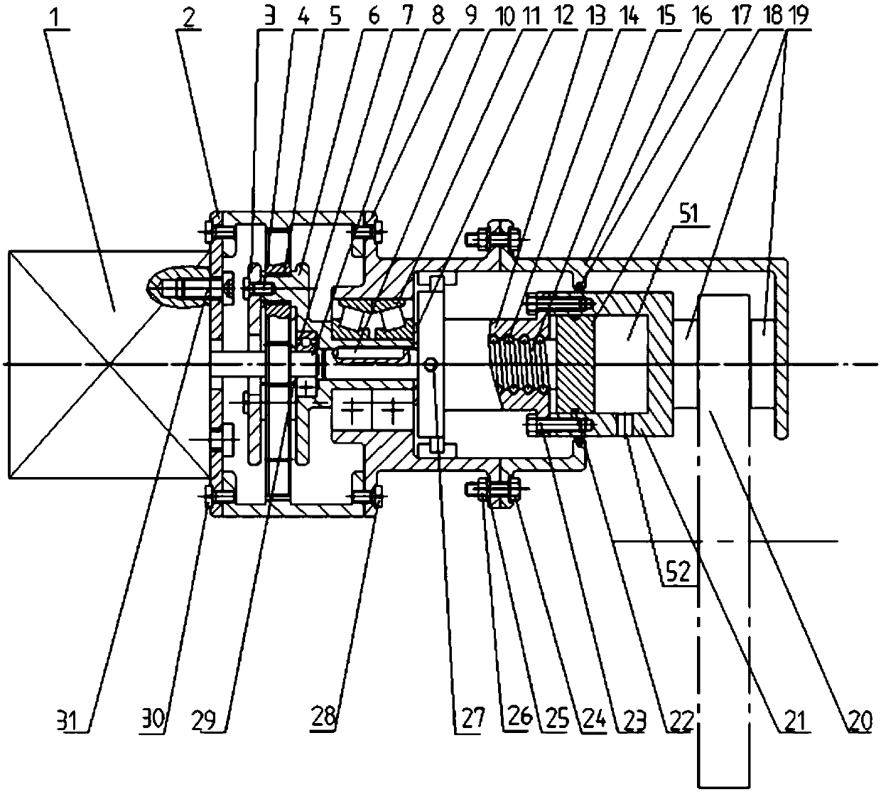 Electronic mechanical hydraulic brake, braking control method and electronic hydraulic brake-by-wire system