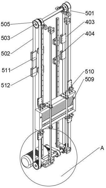 Self-walking type lifting equipment with safety protection and method