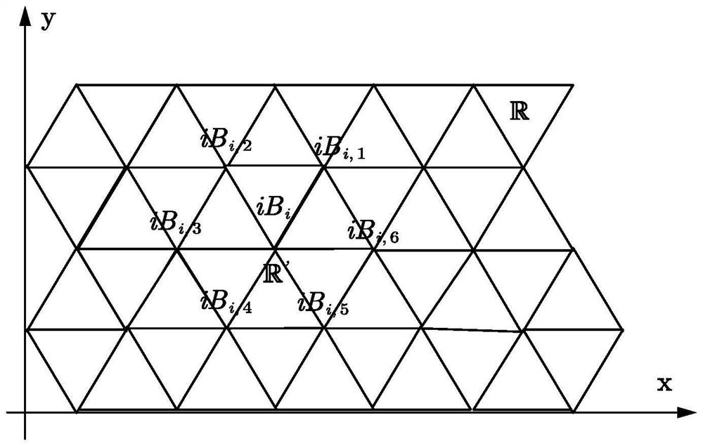 Improved position fingerprint positioning method based on crystal type beacon layout