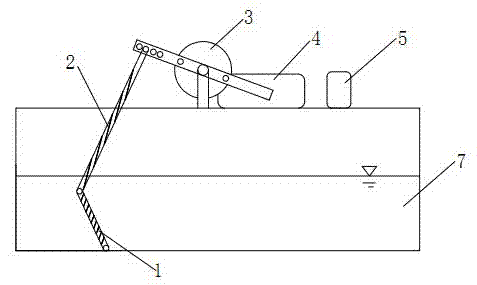 Rocking plate type regular wave and irregular wave maker