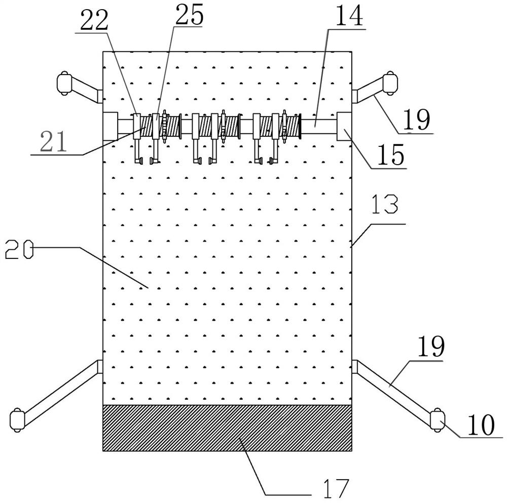 Hoisting box of special-shaped curtain wall unit and hoisting system thereof