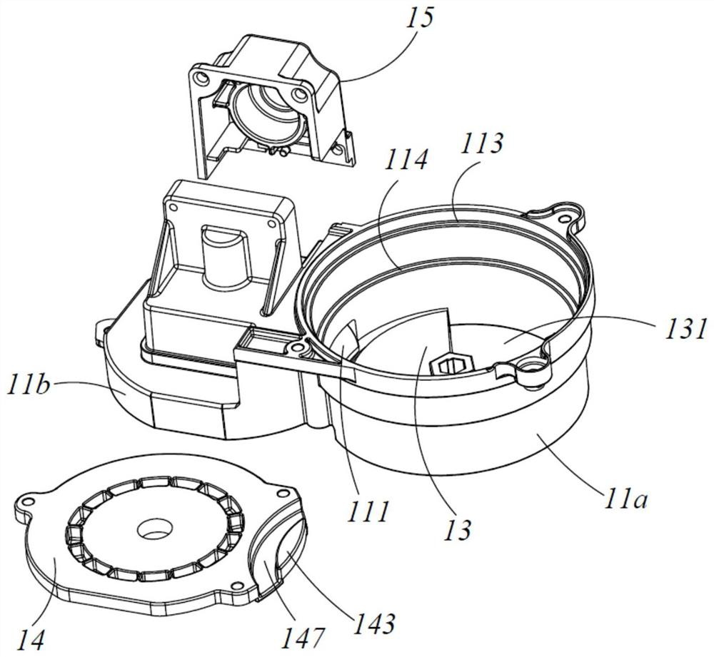 Ice-breaking device and refrigerator