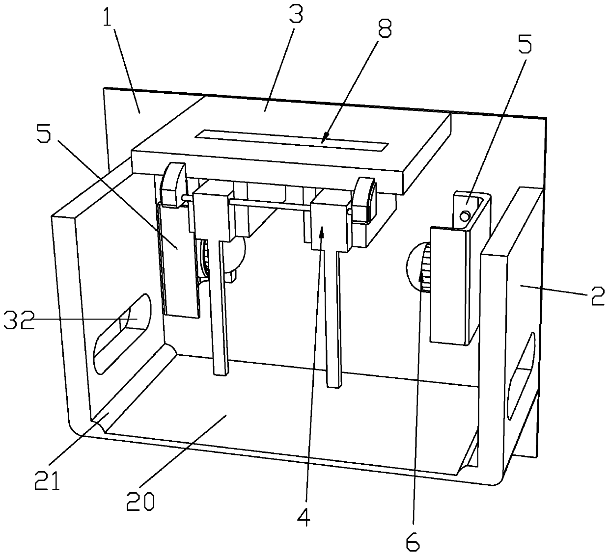 Support for draining pump and manufacturing method thereof