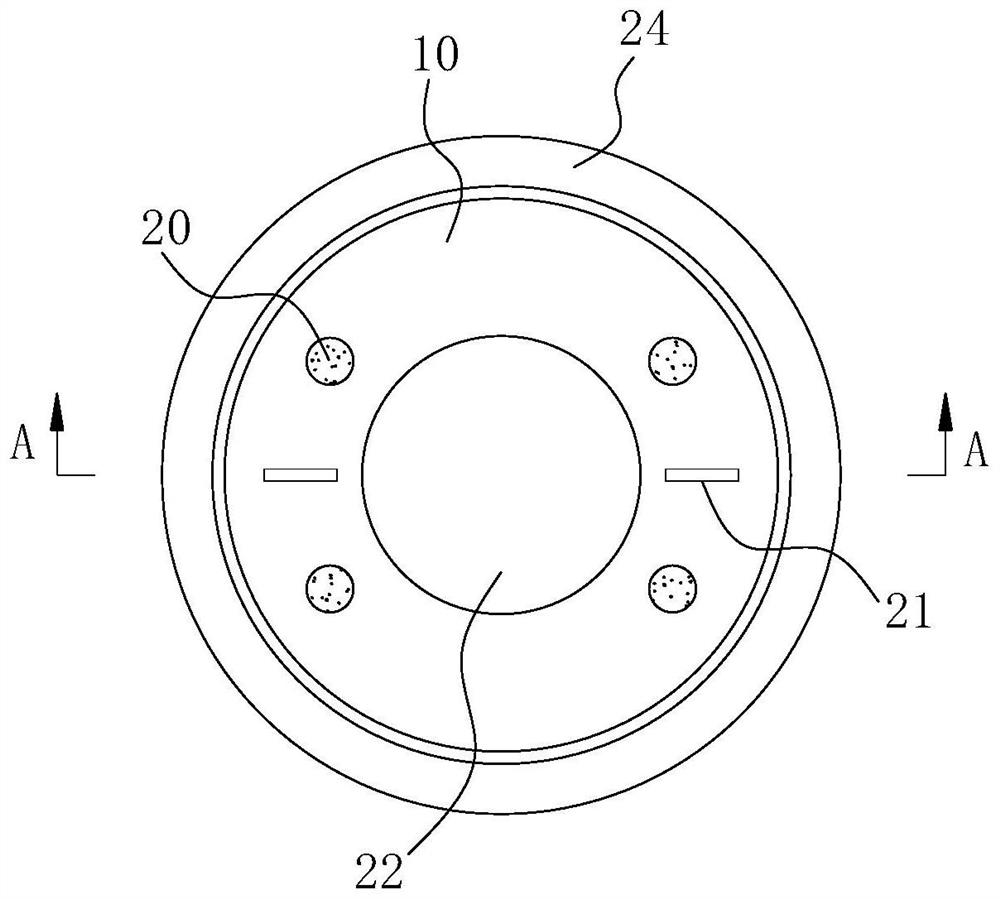 A led light structure