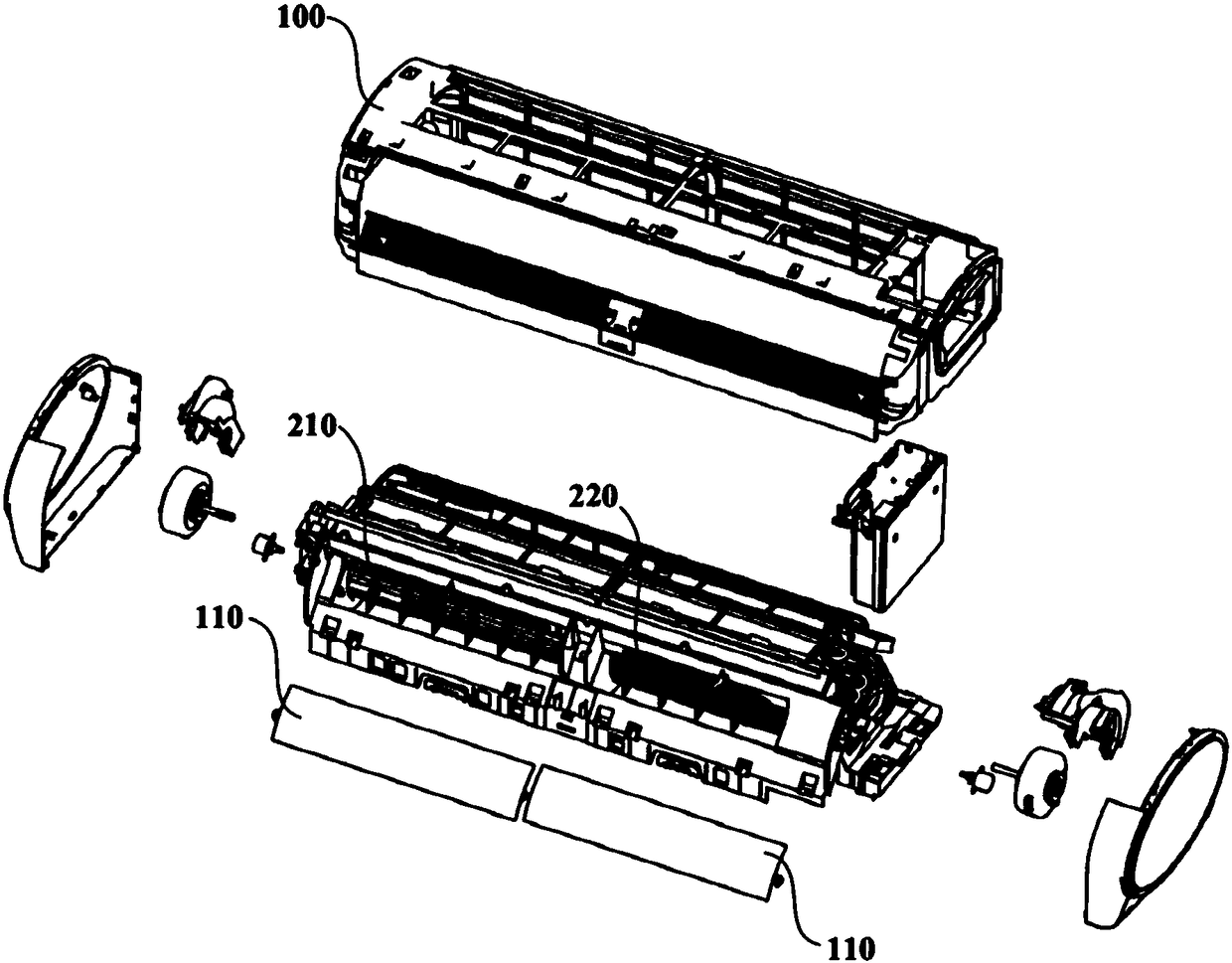 Wall-mounted air conditioner and self-cleaning control method thereof