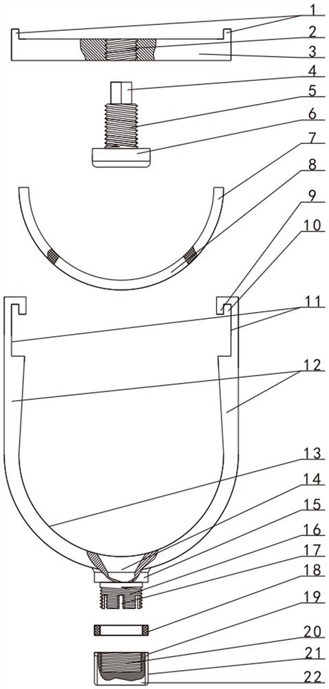 Self-pressure-relief pipeline leakage repairing device