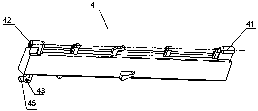 Automobile instrument board air outlet structure