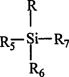 Method for preparing particle diameter homogeneous polysilicon oxide microsphere with active group