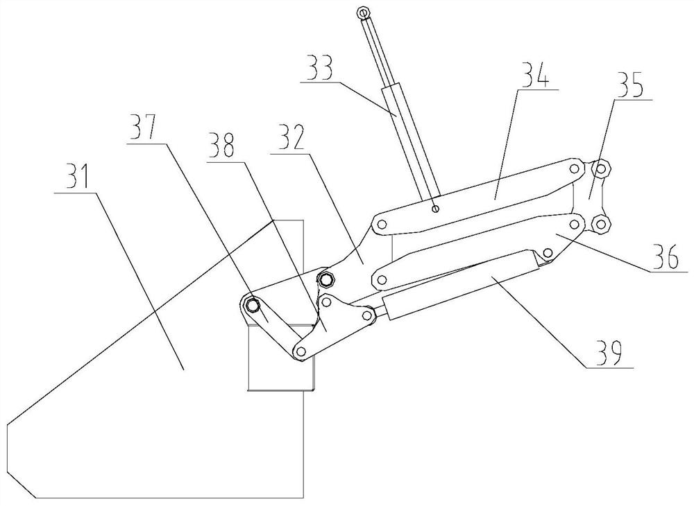 Horizontal direct pressure garbage compression equipment