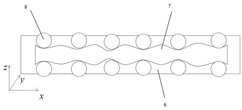 Preparation method of velvet-shaped night indication woven belt capable of generating power