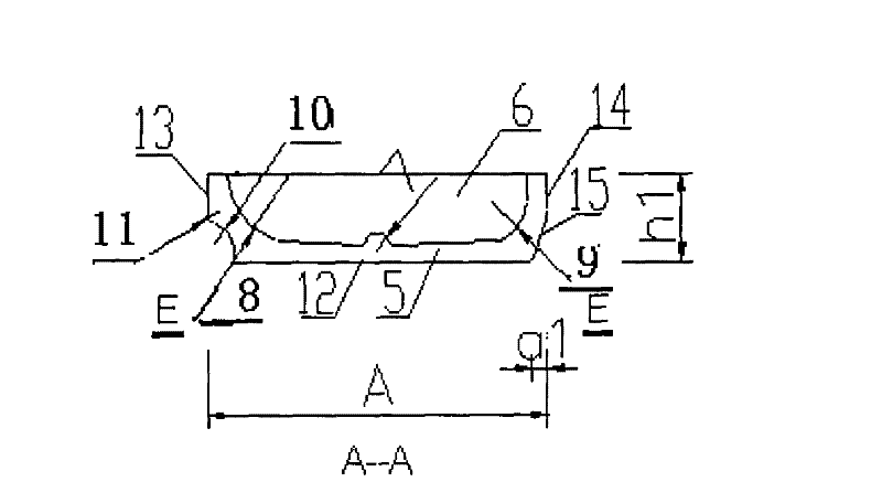 Assembling method of gypsum evacuated mould