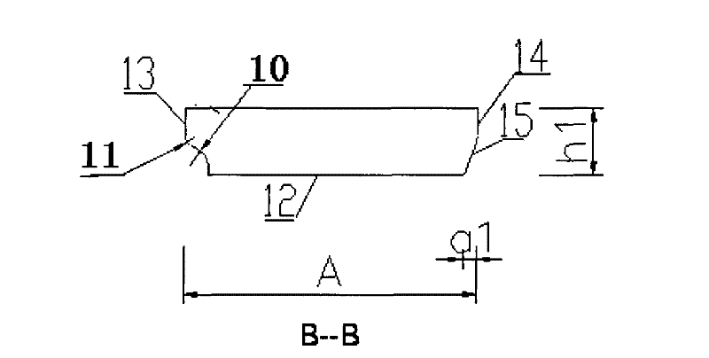 Assembling method of gypsum evacuated mould