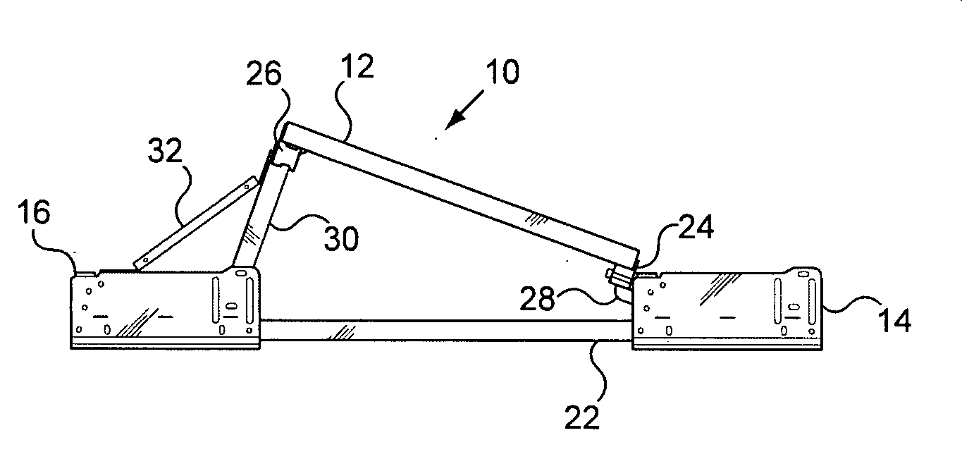 Solar array mounting system