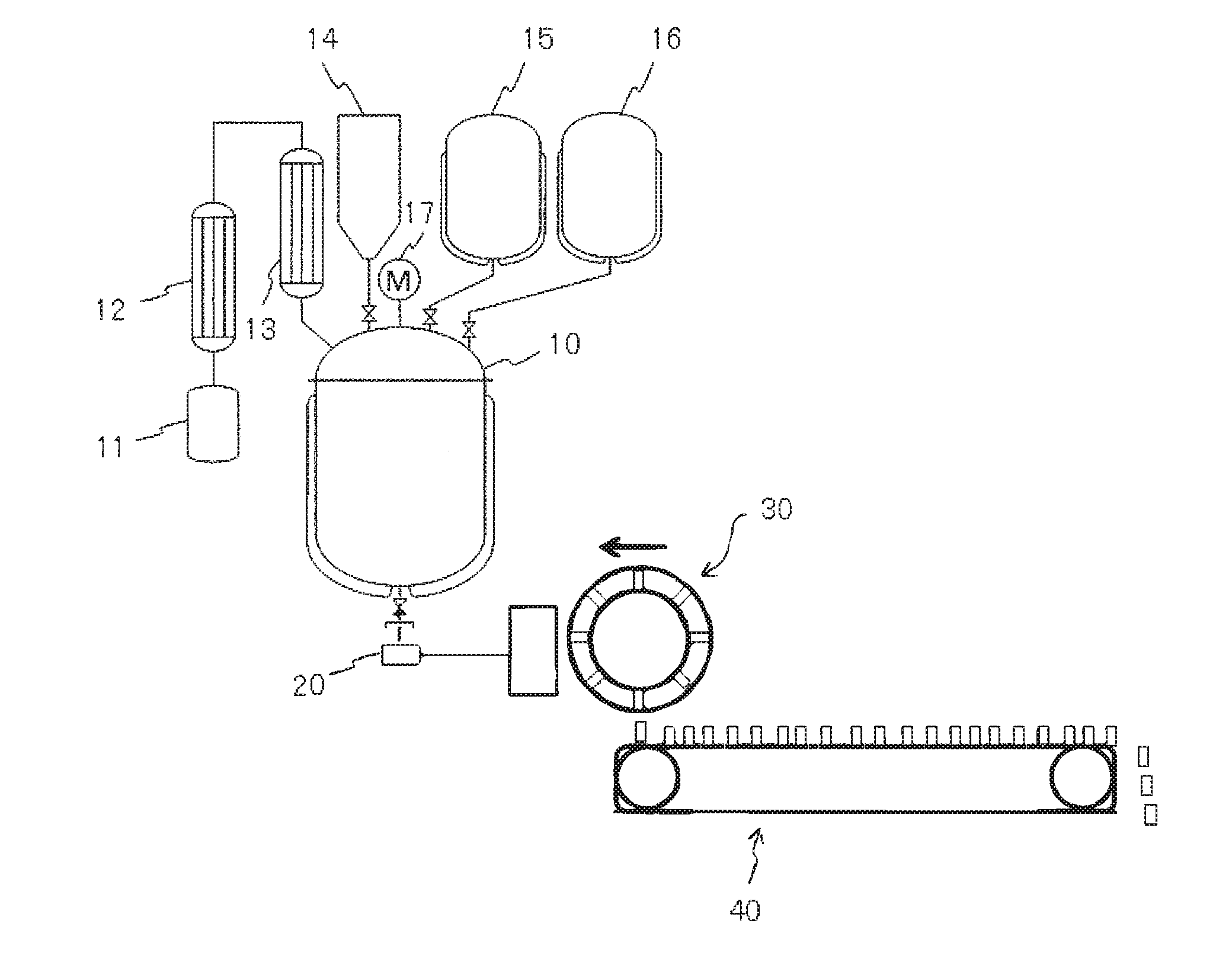 Method for granulating polyamide or polyamide composition