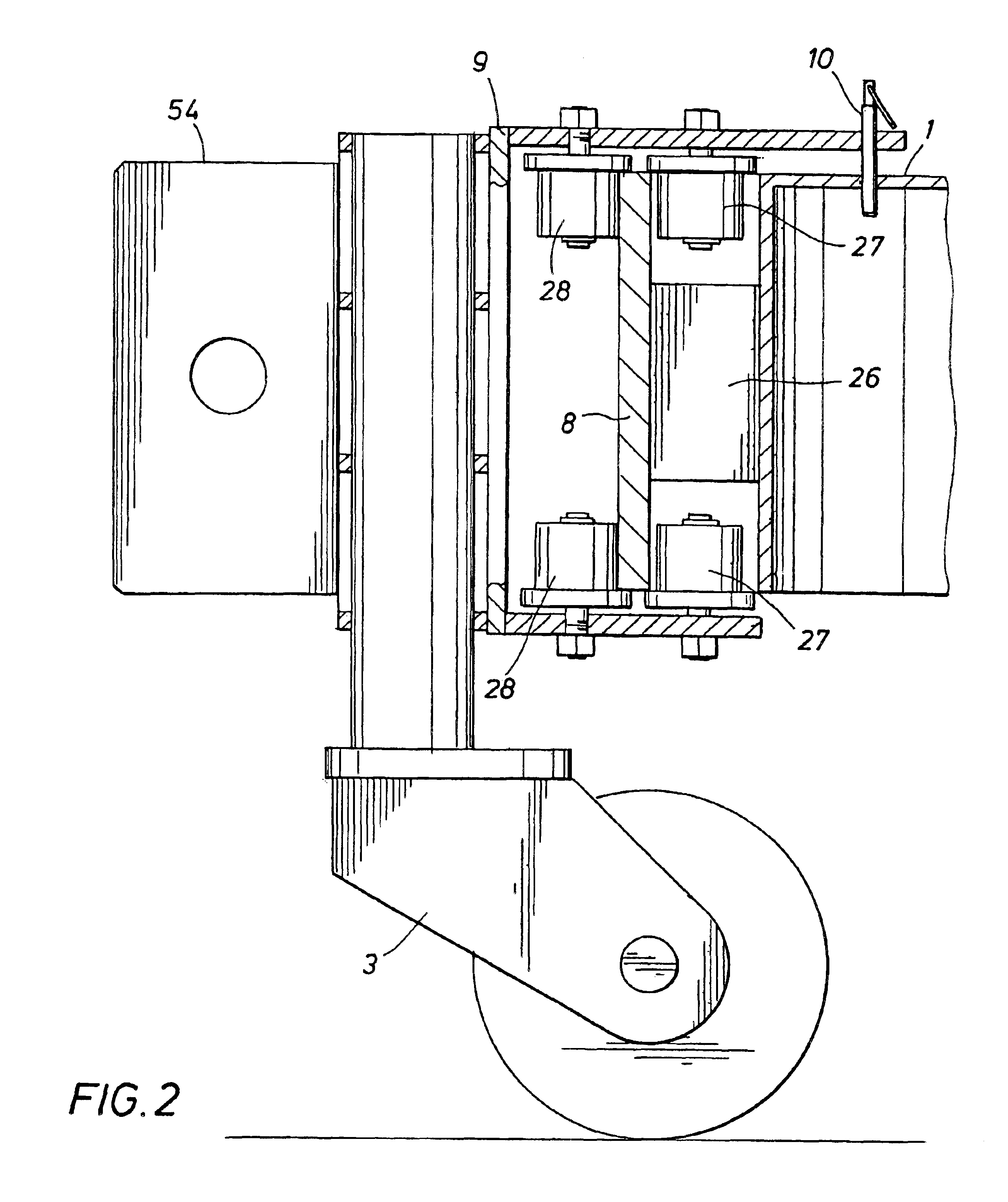 Omni direction vehicle with material handling tool