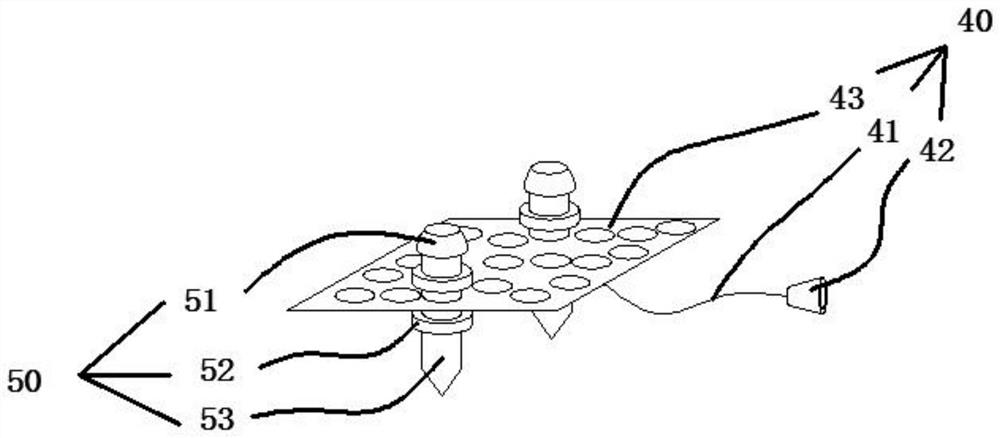 An electric heating ceramic tile with the function of preventing breakage