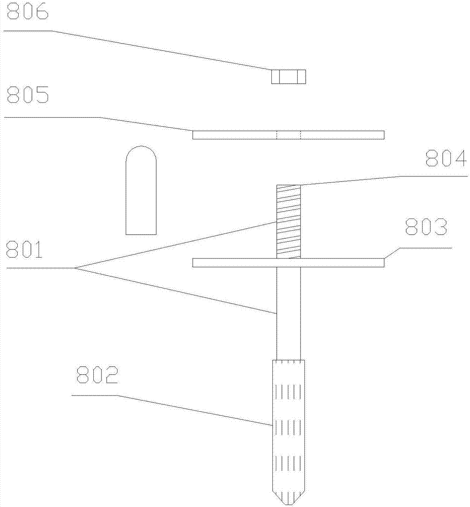 Wall structure for external thermal-insulating rock wool wall and construction method thereof