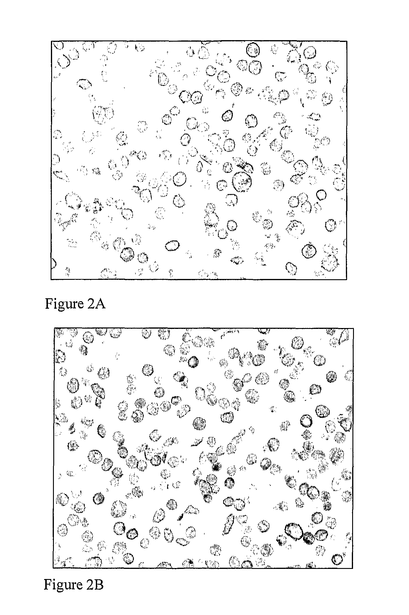 Method for preparing cell standard