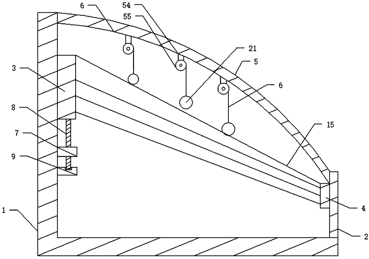 Single-axis-driven automatic-control liftable agricultural greenhouse with multilayer heat-insulating films