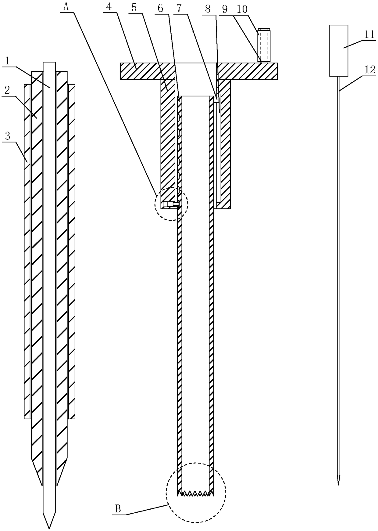 Depth-limit tooth-shaped bone cutter with graduated sleeve for articular process and working method of cutter