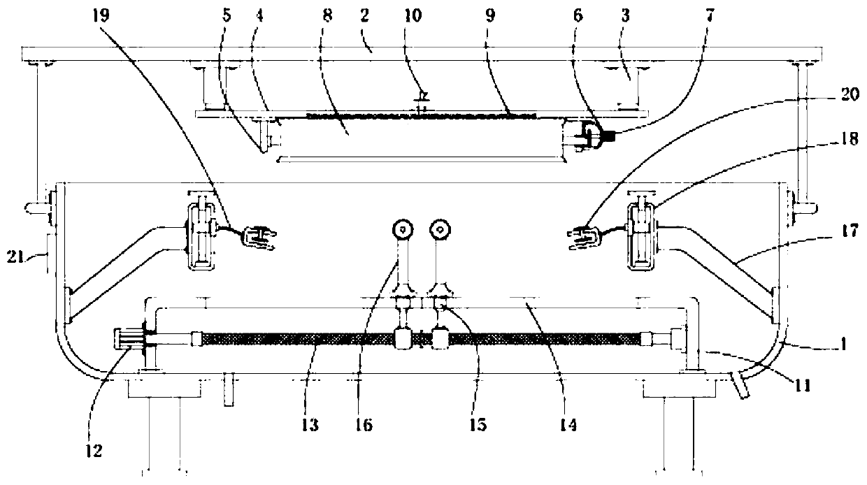 Descaling device and method for square mahjong mat