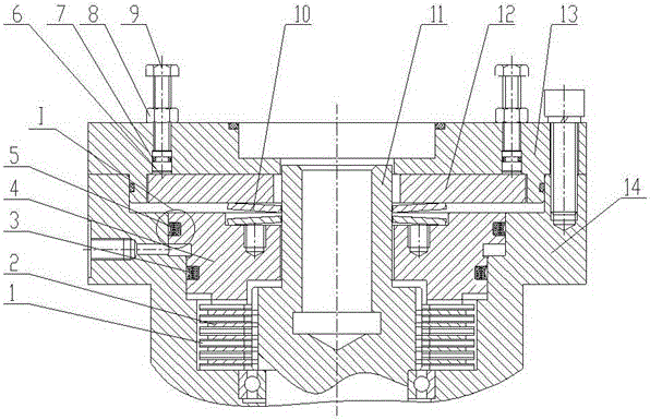 Reducer brake for crane