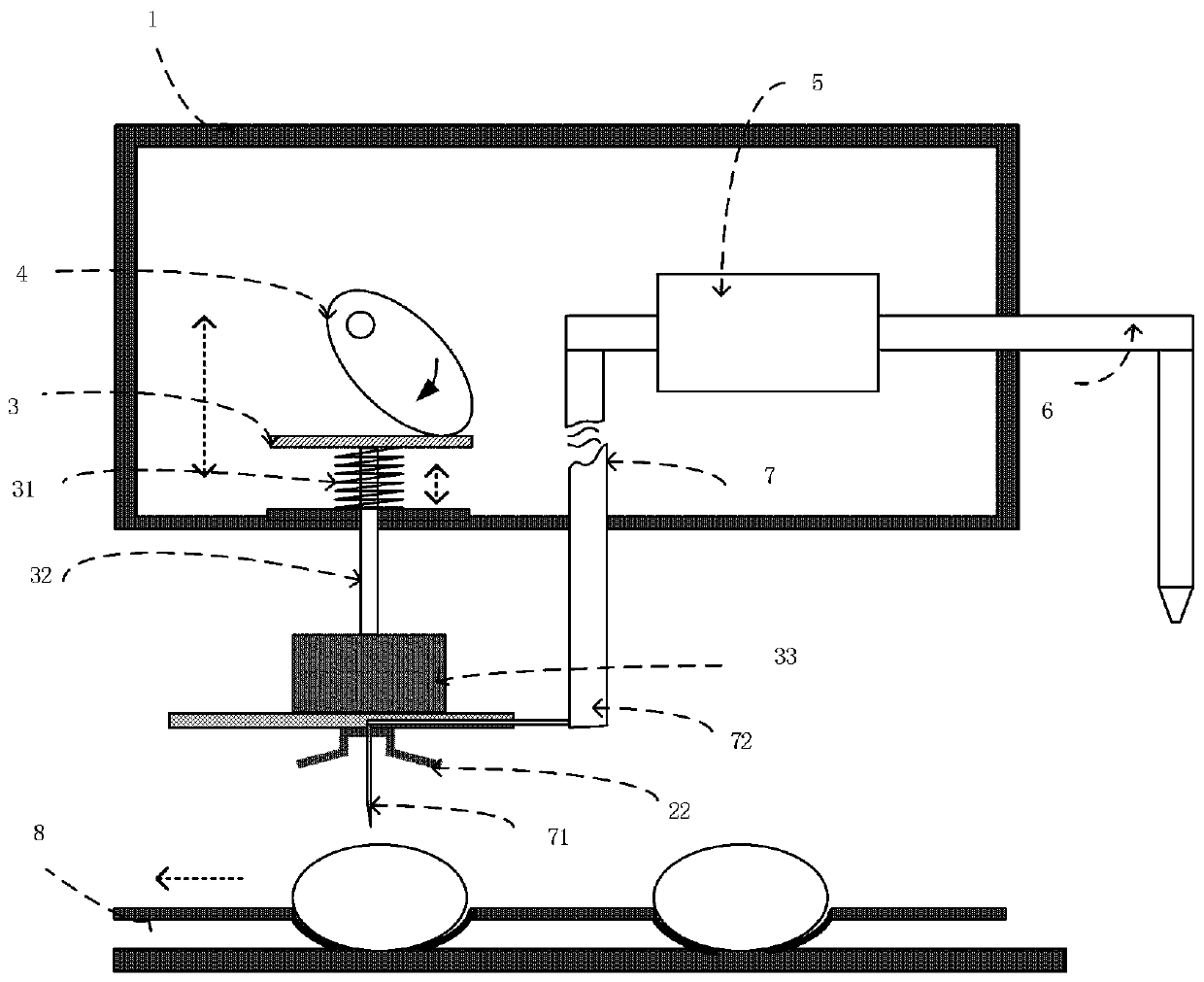 Two-way egg liquid extractor