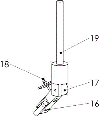 Finite amplitude technology-based metal block closed crack detecting and positioning method