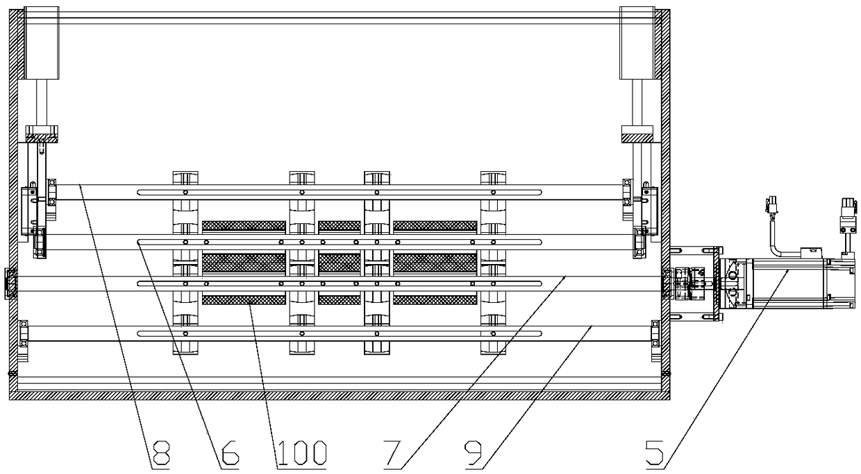 Automatic film tearing machine for removing film from light guide plate