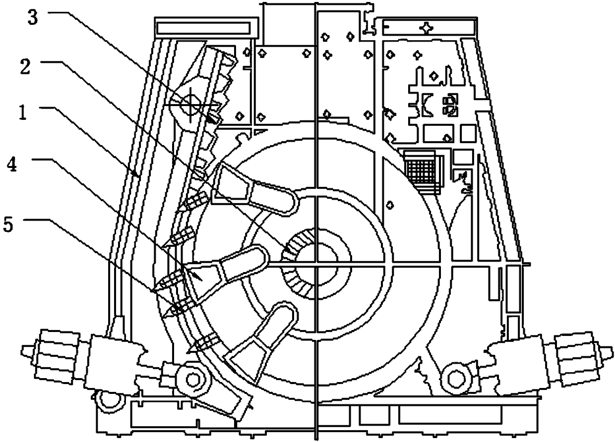 Intelligent hammer crusher having remote monitoring function