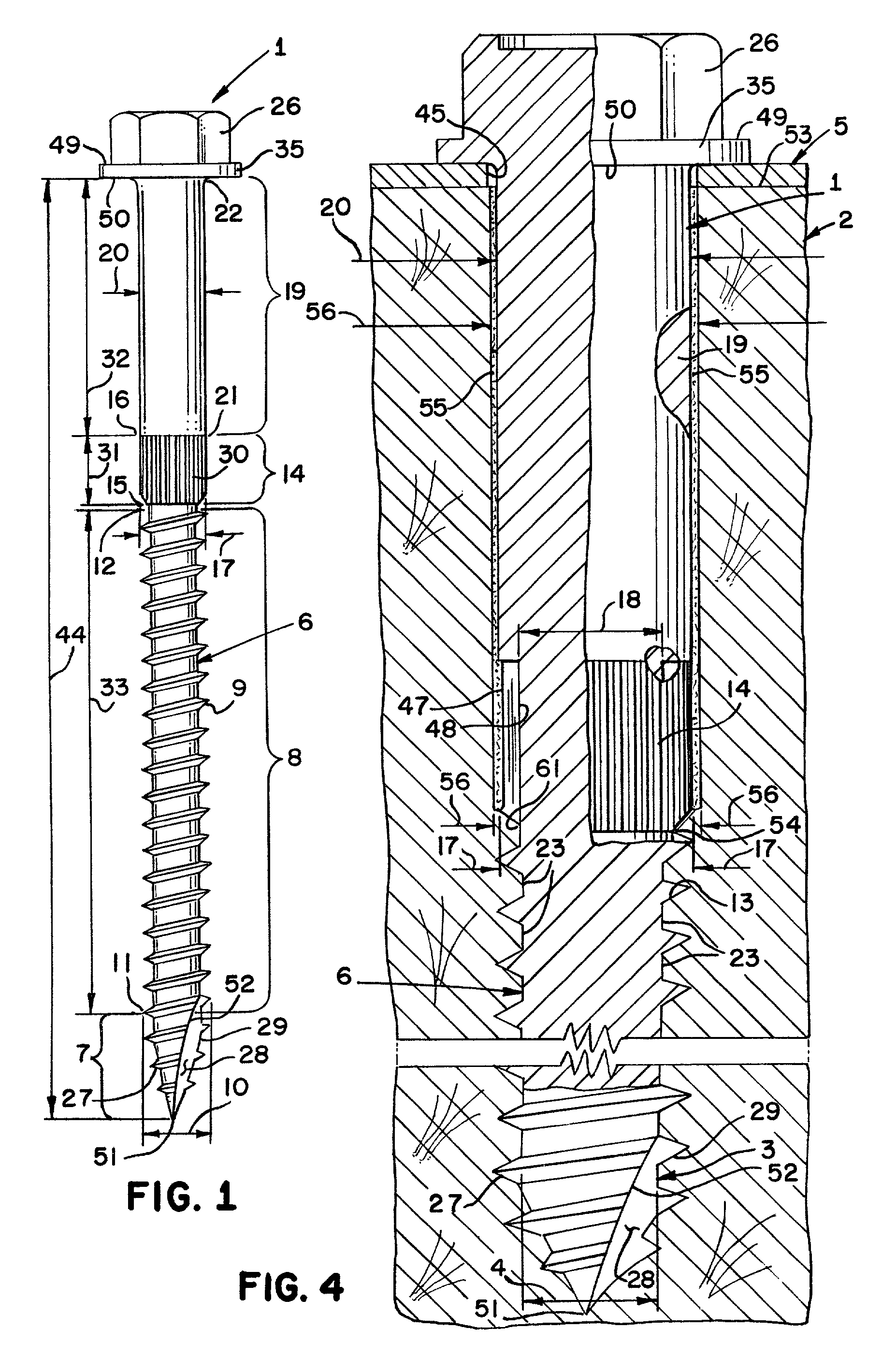 Screw fastener in multiple floor truss and wood-to-wood shear connection