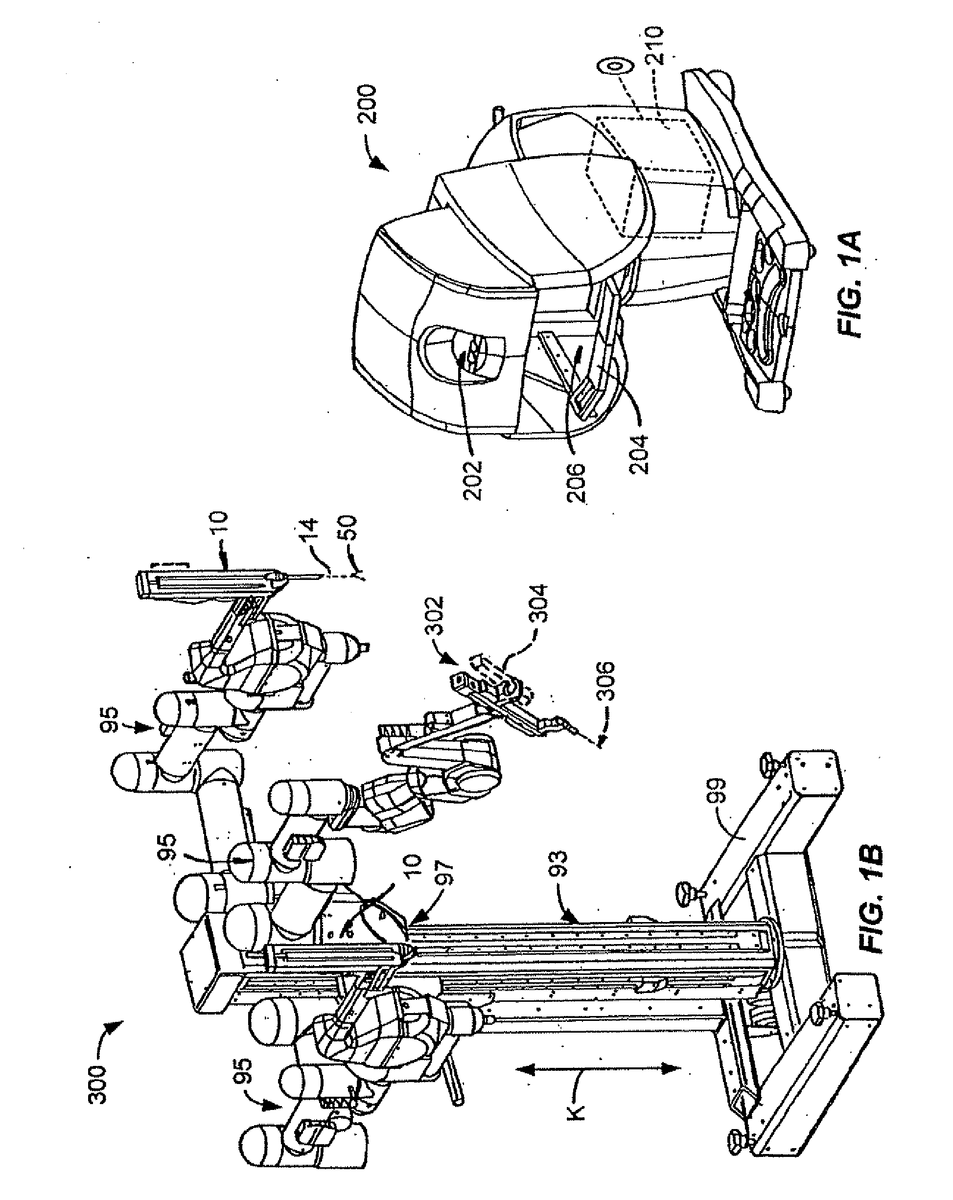 Tool grip calibration for robotic surgery