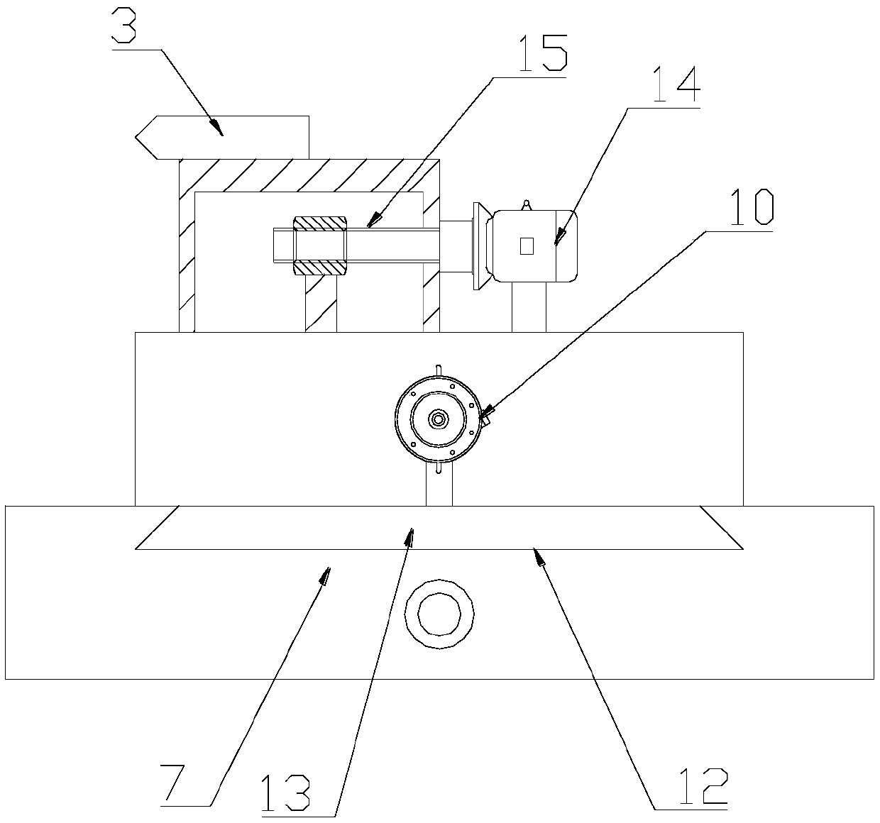 Roller laser unordered texturing device and method