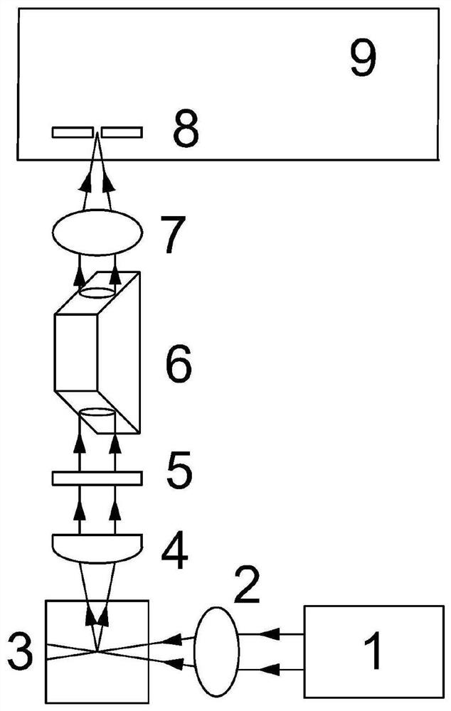 90-degree Raman signal collection planar light path system based on Dove prism