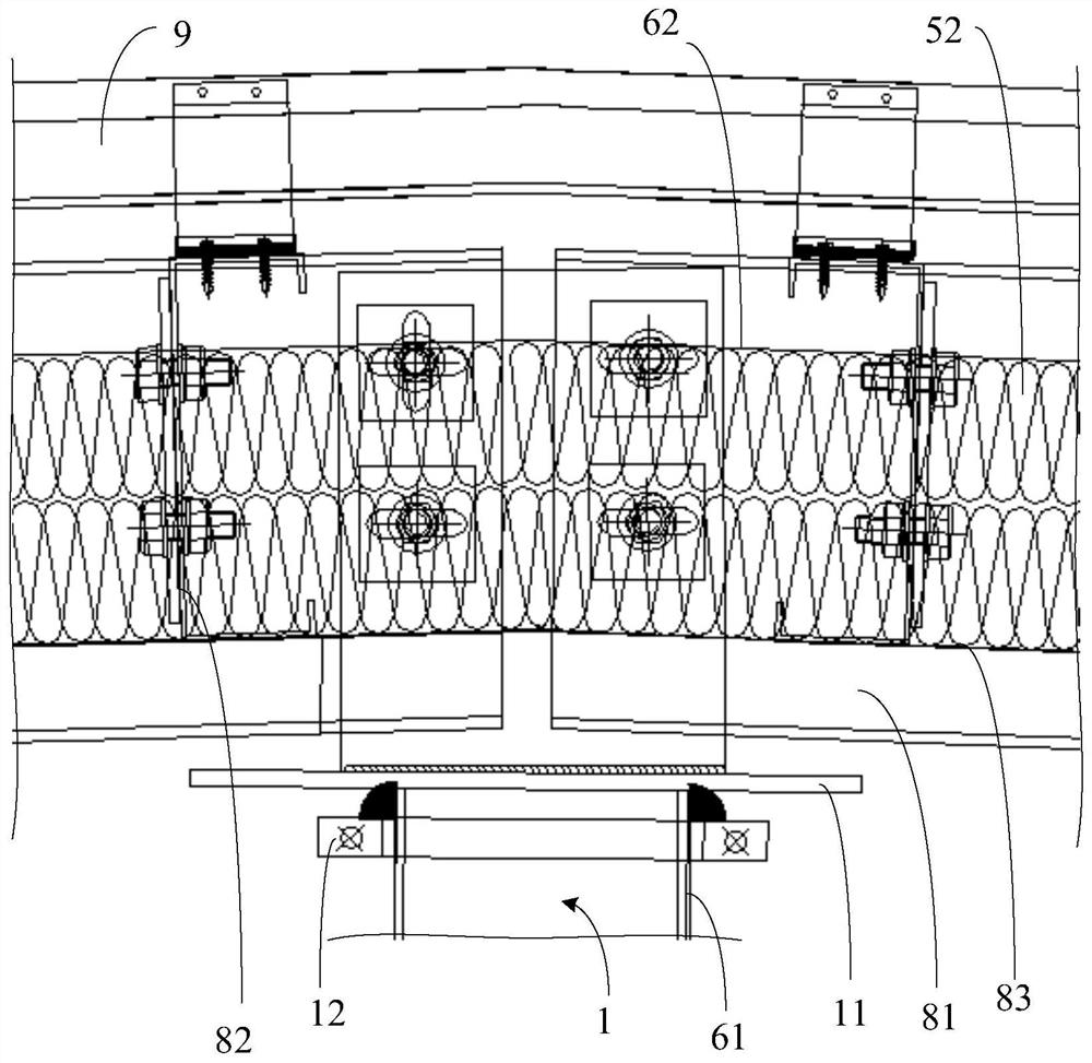 Upright lockrand roof system and construction method thereof