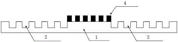 Acoustic surface wave resonator having high Q value and one port applied to wireless temperature sensor