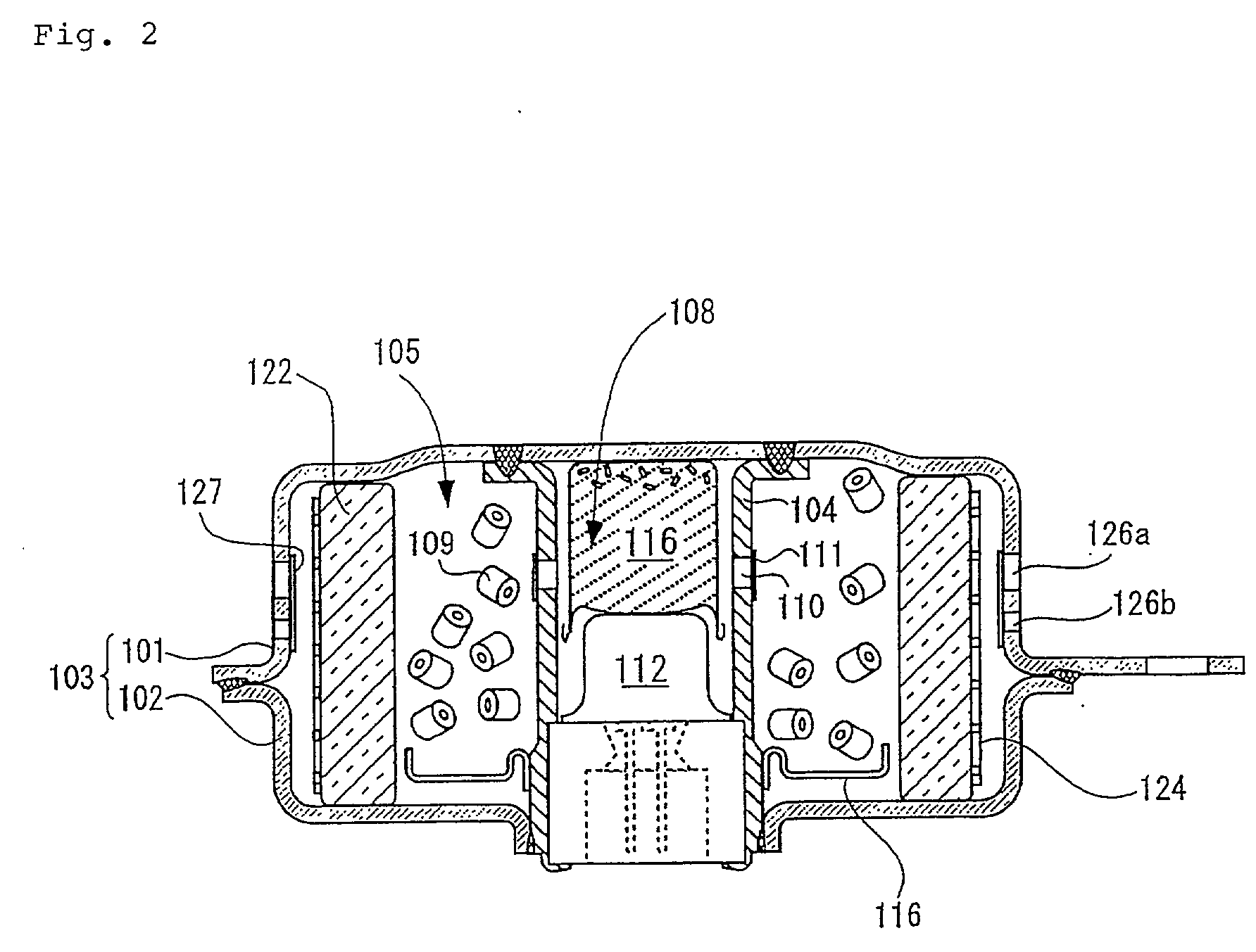 Gas generator for air bag and air bag apparatus