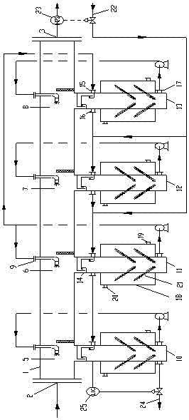 Process method and device for producing sodium hydrosulfide from acid gas