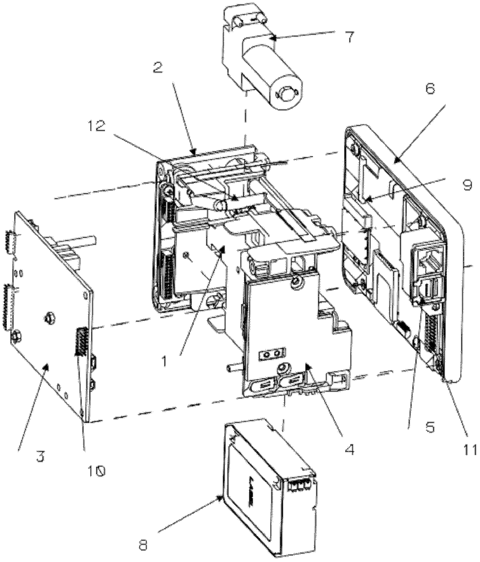 Compact sign monitor and multi-parameter measuring module