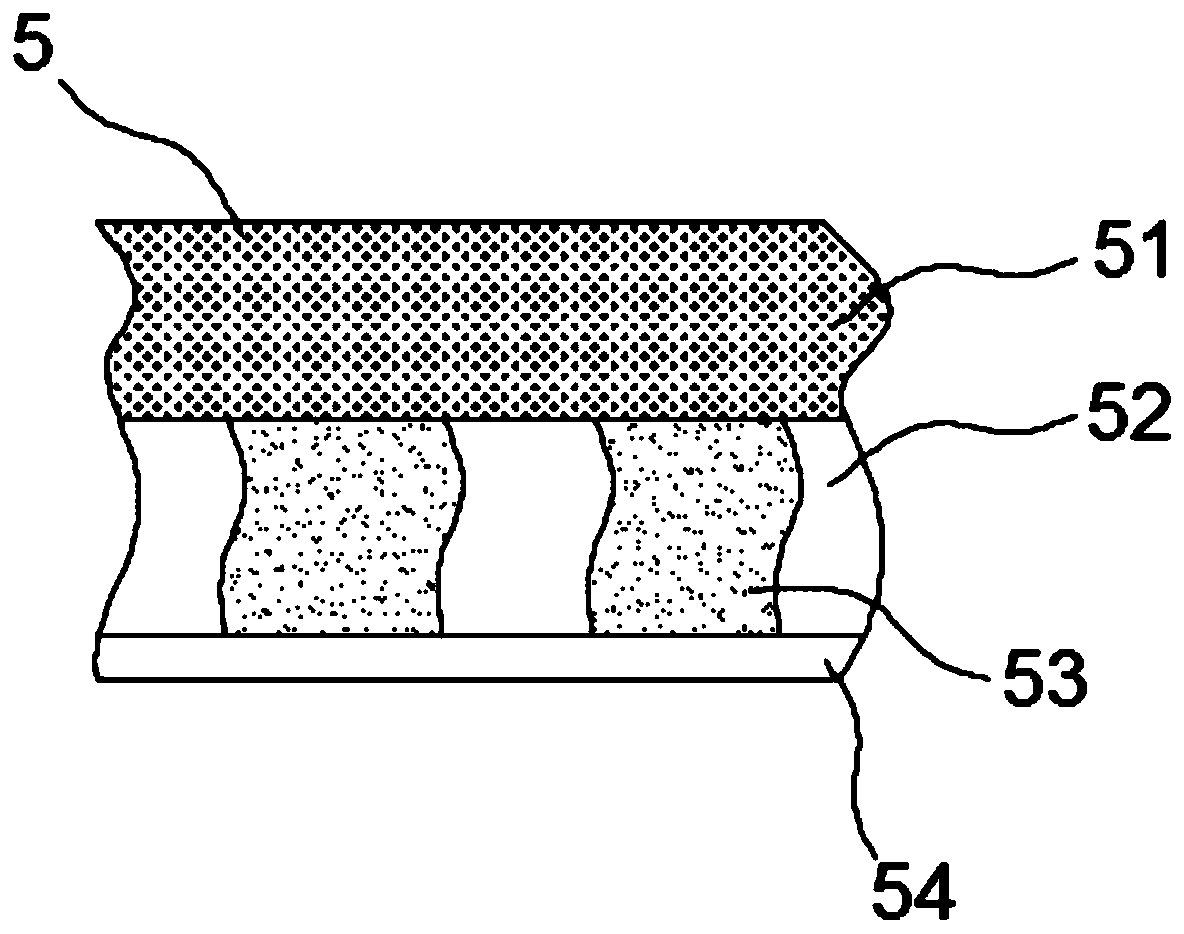 Device with stone brick flatness detecting and repairing functions