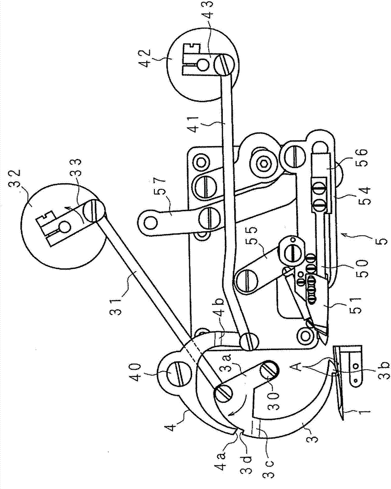 Seam ravel preventing apparatus and ravel preventing method for stitches