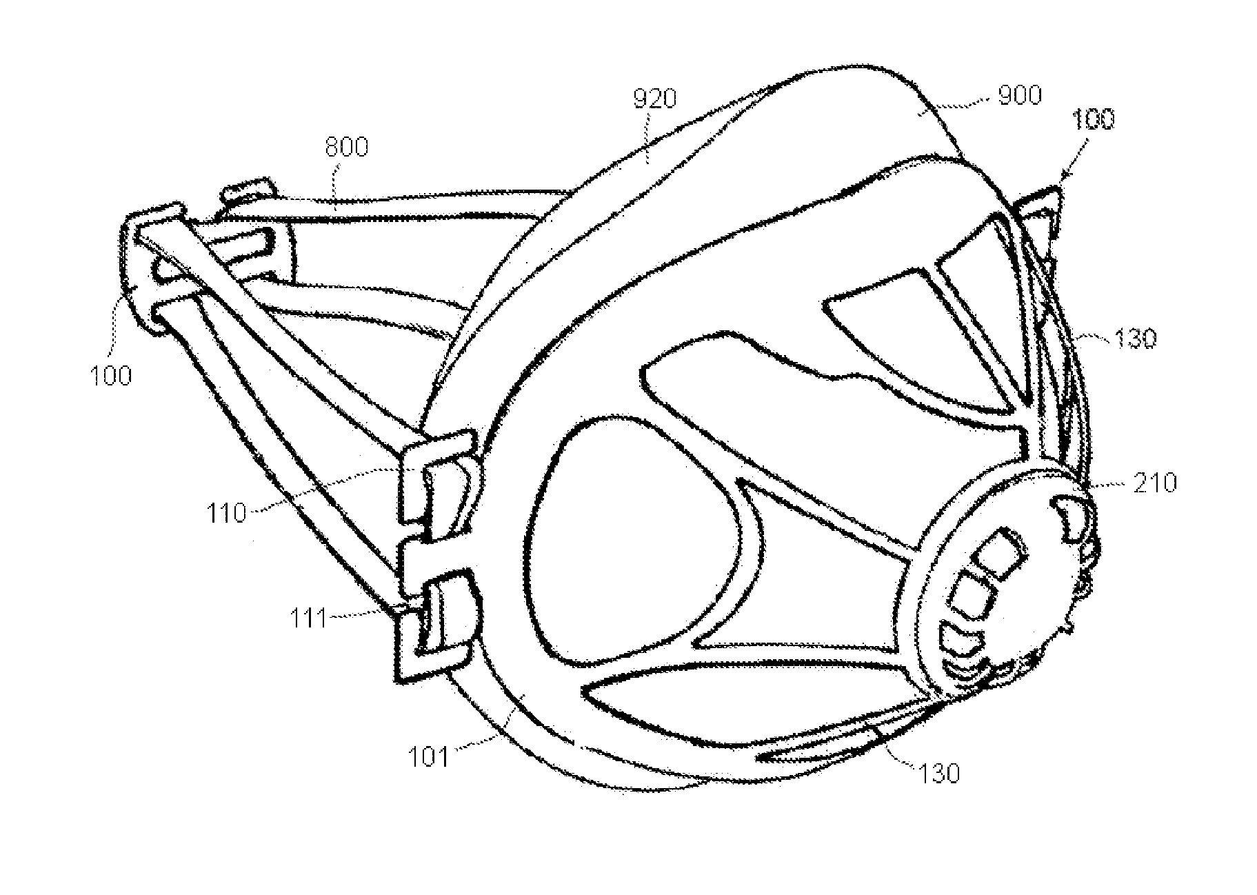 Mask cover assembly