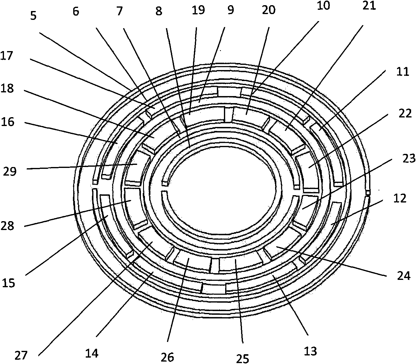 Suspension rotor micro gyro by utilizing electromagnetism and charge relaxation to work