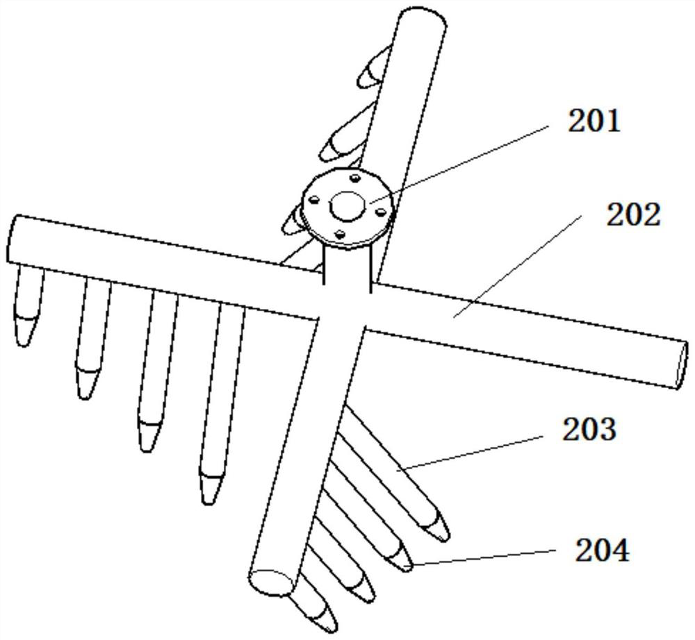 Blockage removing device for wet desulphurization process