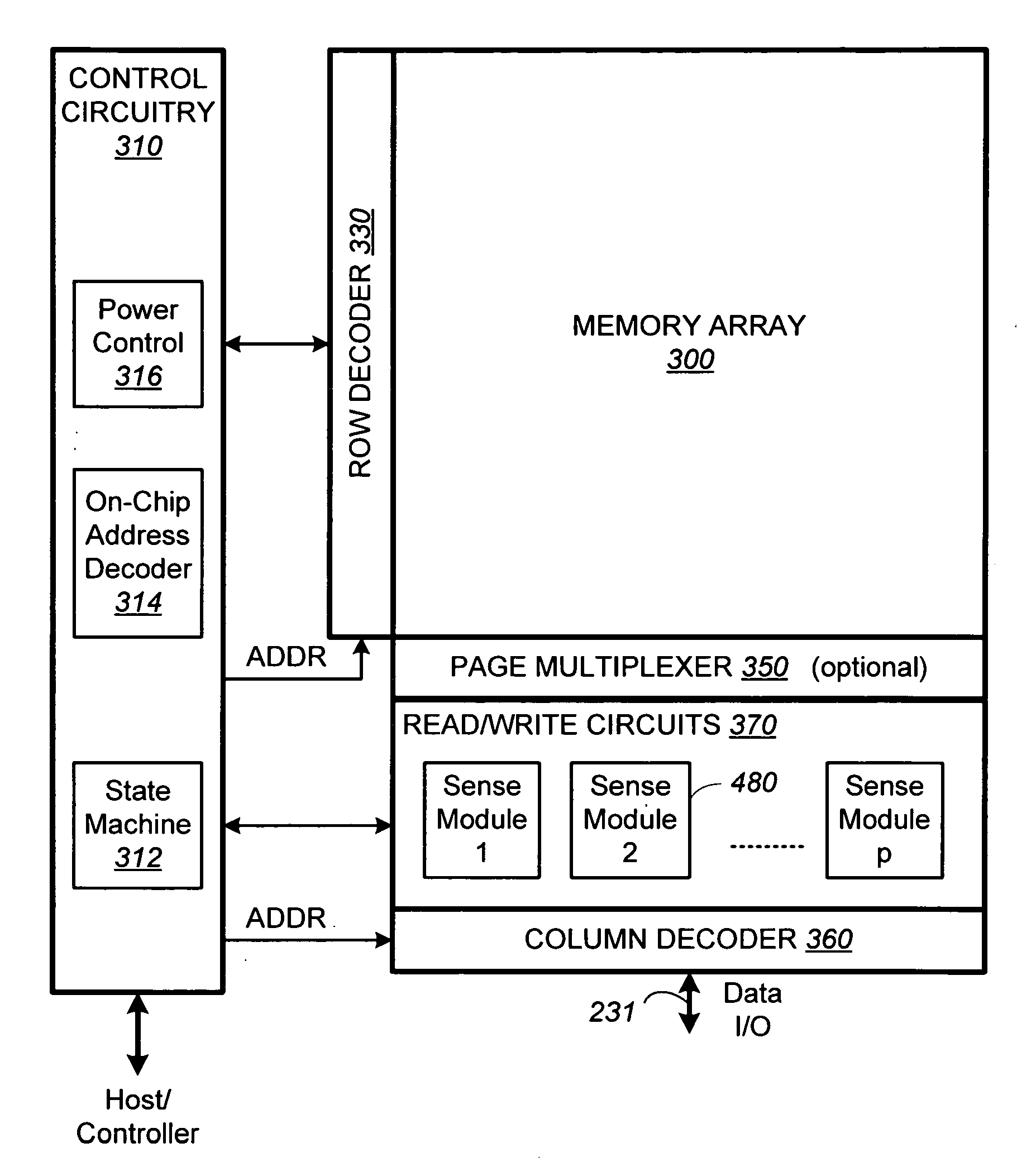 Method for power-saving multi-pass sensing in non-volatile memory