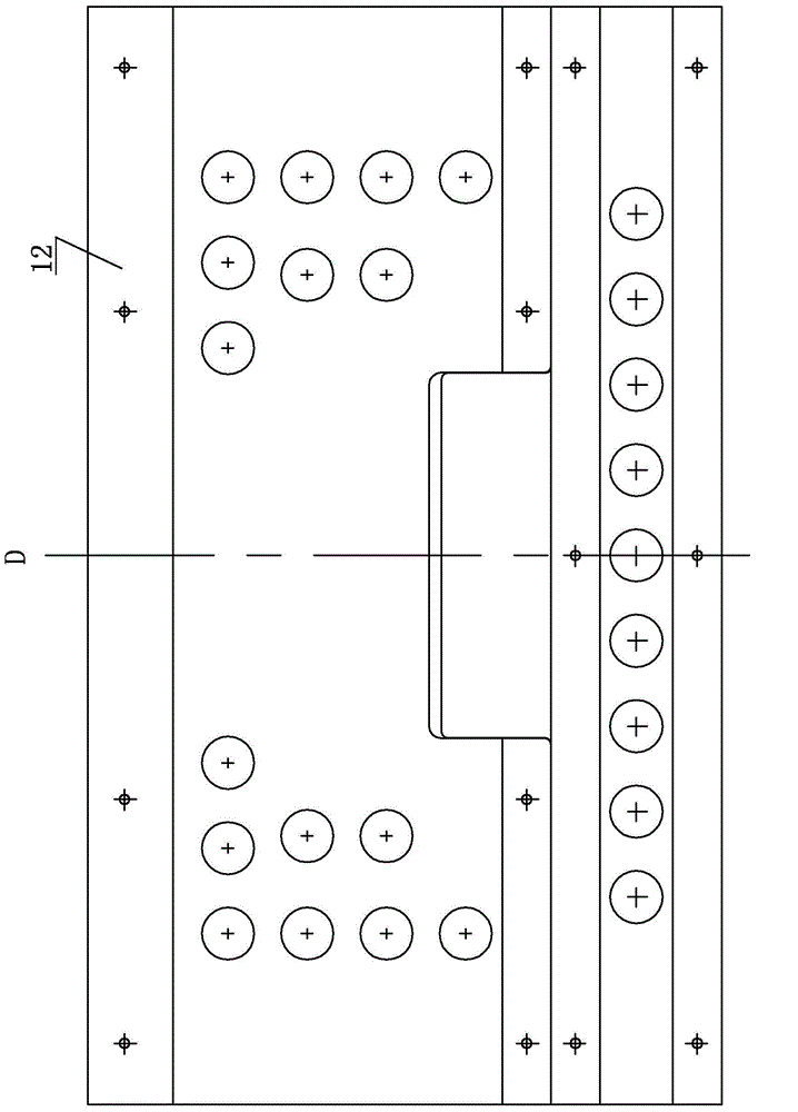 Isothermal forging forming die and method for 7075 aluminum alloy tapered casing