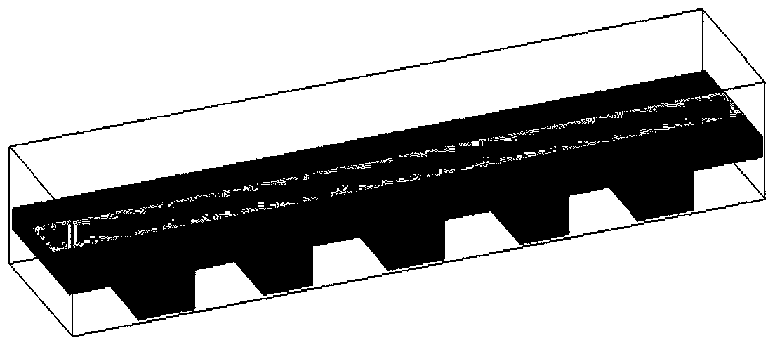 Terahertz frequency multiplier structure based on boss type quasi-waveguide filter