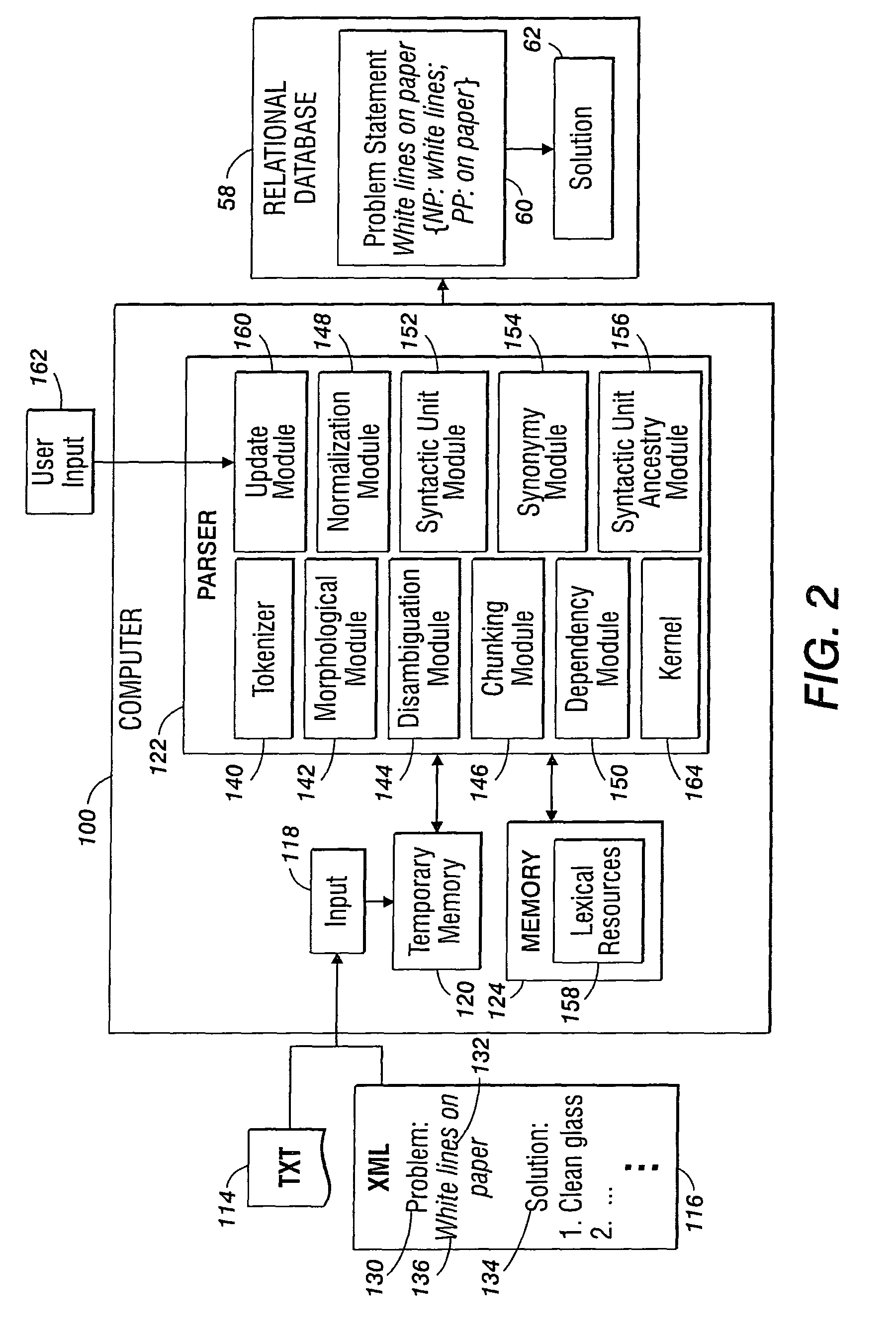 Natural language processing for developing queries