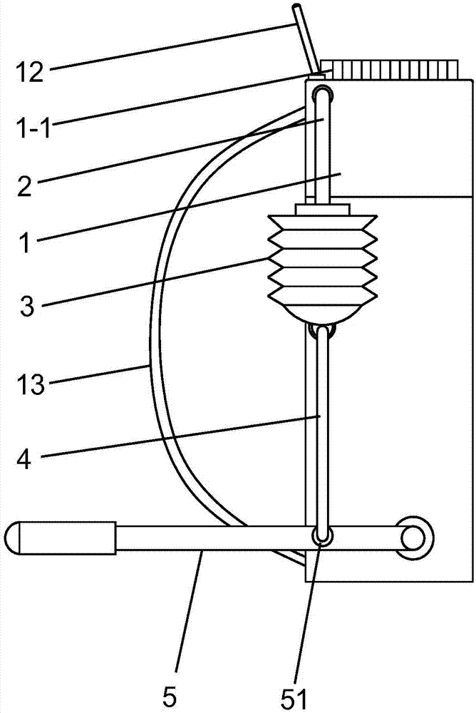 Self-service pesticide mixing manual pesticide machine